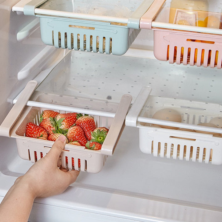 Organizador de Geladeira Ajustável